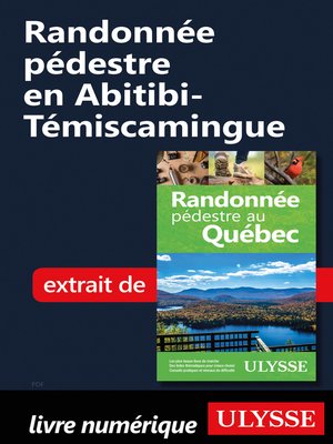 cover image of Randonnée pédestre en Abitibi-Témiscamingue